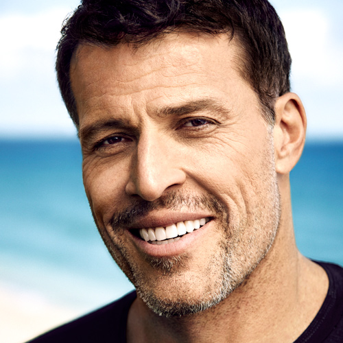 headshot of Tony Robbins